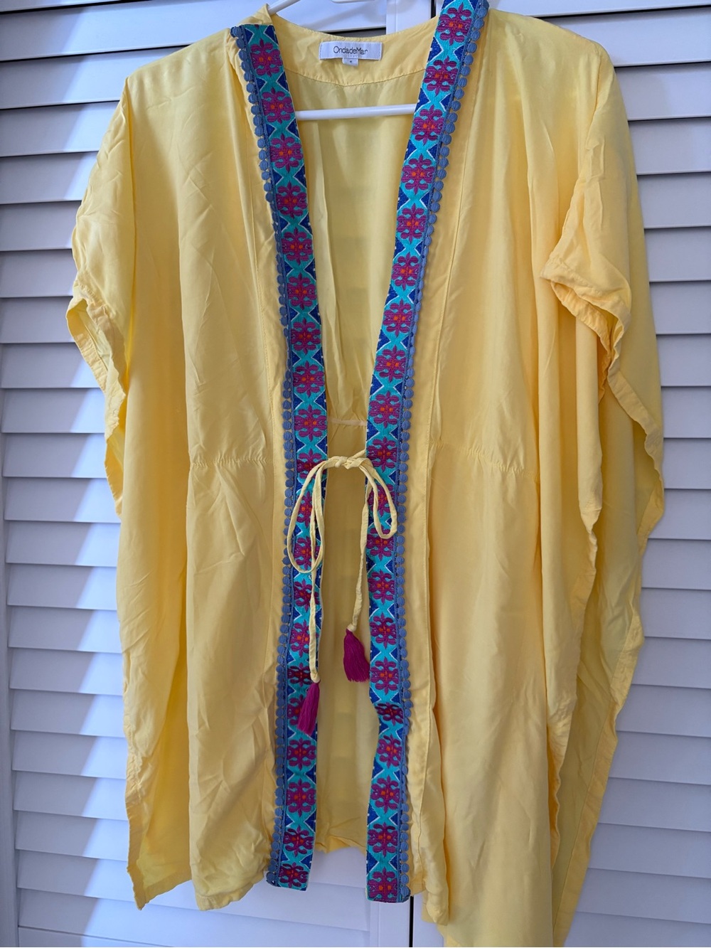 Onda de Mar Cover up Lemoncello - match it with my swimsuit offer